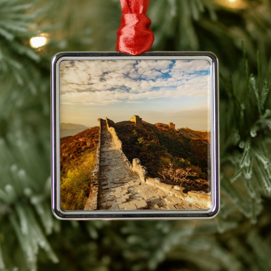 Die große Mauer der China Ornament Aus Metall (Baum)