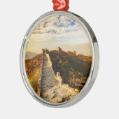 Die große Mauer der China Ornament Aus Metall (Links)