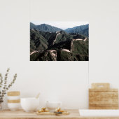 Die große Mauer der China Poster (Küche)