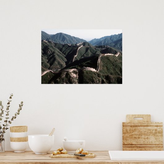 Die große Mauer der China Poster (Küche)