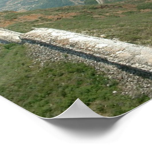 Die große Mauer der China Poster (Ecke)