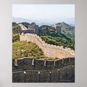 Die große Mauer der China Poster