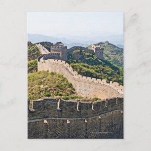 Die große Mauer der China Postkarte
