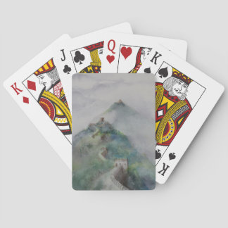 Die große Mauer der China Spielkarten