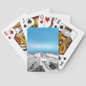 Die große Mauer der China Spielkarten (Rückseite)