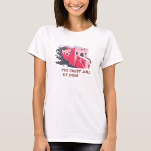 Die große Mauer der China T-Shirt