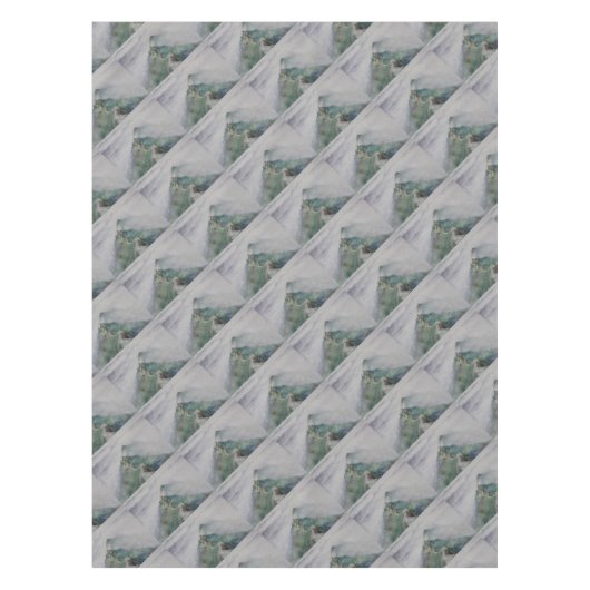 Die große Mauer der China Tischdecke (Vorderseite)