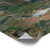 Die Große Mauer der China von 1886 (w/c) Poster (Ecke)