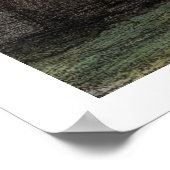 Die große Mauer der China, von der "China in einer Poster (Ecke)