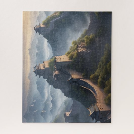 Die große Mauer der China, wie sie Ai sieht Puzzle (Vertikal)