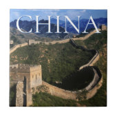 Die große Mauer | Jinshanling, China Fliese (Vorderseite)
