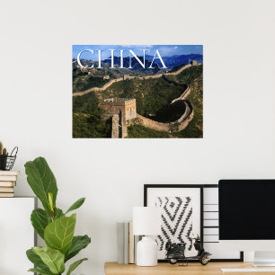 Die große Mauer   Jinshanling, China Poster
