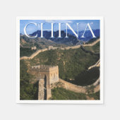 Die große Mauer | Jinshanling, China Serviette (Vorderseite)