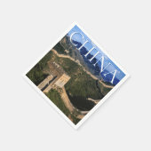 Die große Mauer | Jinshanling, China Serviette (Ecke)