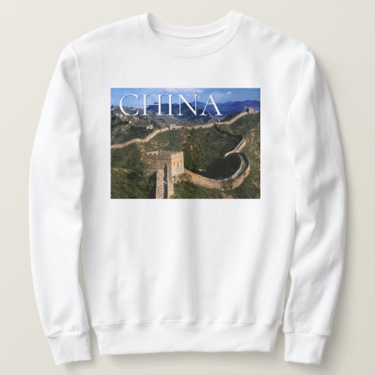 Die große Mauer | Jinshanling, China Sweatshirt (Design vorne)