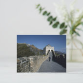 Die Große Mauer, Peking, China Postkarte (Stehend Vorderseite)