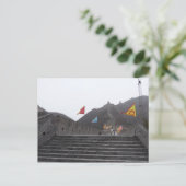 Die große Mauer Postkarte (Stehend Vorderseite)