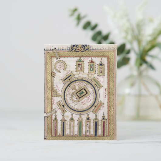 Die große Moschee des Mekkas Postkarte (Stehend Vorderseite)