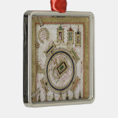 Die große Moschee des Mekkas Silbernes Ornament (Rechts)