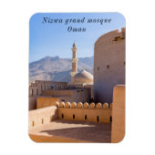 Die Große Moschee und Minarett in Nizwa - Oman Magnet (Vertikal)