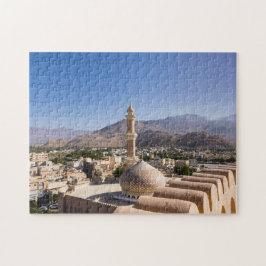 Die Große Moschee und Minarett in Nizwa - Oman Puzzle