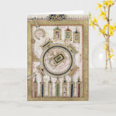 Die große Moschee von Mekka Karte (Gelbe Blume)