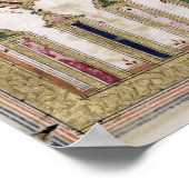 Die große Moschee von Mekka Poster (Ecke)