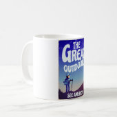 Die große Natur. Kaffeetasse (Vorderseite Links)