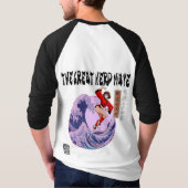 Die große Nerd-Welle T-Shirt (Rückseite)