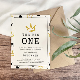 DIE GROSSE | Notorische 90er Jahre 1. Geburtstag P Einladung