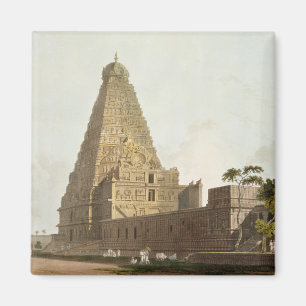 Die große Pagode, Tanjore, Platte XXIV von 'Orien Magnet