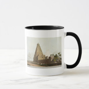 Die große Pagode, Tanjore, Platte XXIV von 'Orient Tasse