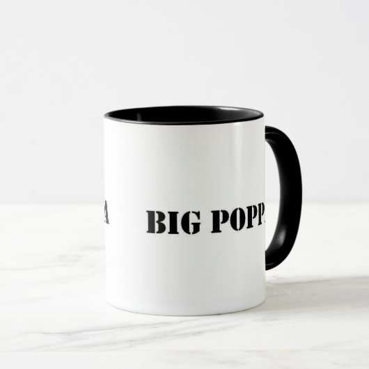 Die große Pappa-Tasse Tasse (VorderseiteRechts)