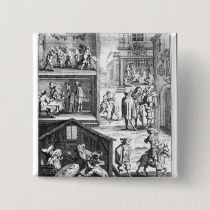 Die große Pest Button