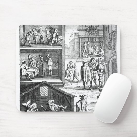 Die große Pest Mousepad (Mit Mouse)