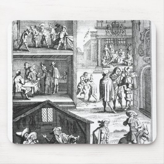 Die große Pest Mousepad (Vorne)