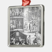 Die große Pest Ornament Aus Metall (Links)