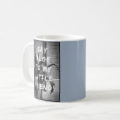 Die große Pflanze, mein kleiner Freund Kaffeetasse (Vorderseite Links)