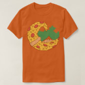Die große Pizza Kanagawa T-Shirt (Design vorne)
