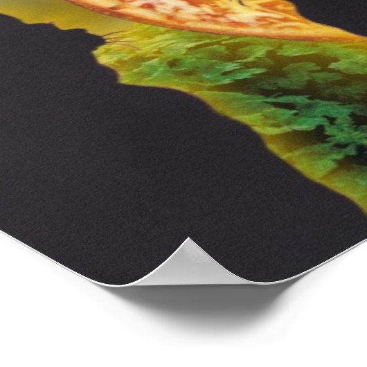 Die große Pizza Poster (Ecke)