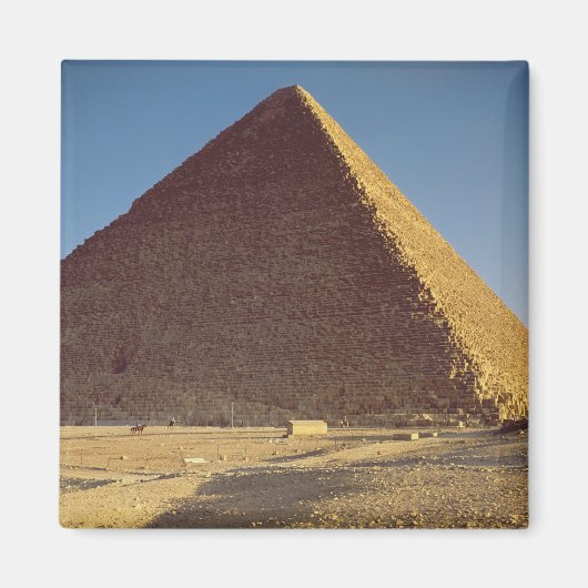 Die Große Pyramide des alten Königreichs Khufu Magnet (Vorne)