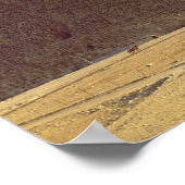 Die Große Pyramide des alten Königreichs Khufu Poster (Ecke)