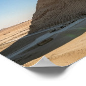 Die große Pyramide von Gizeh Poster (Ecke)