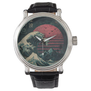 Die große Retrowelle Classic Armbanduhr