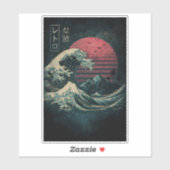 Die große Retrowelle Classic Aufkleber (Blatt)