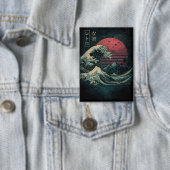 Die große Retrowelle Classic Button (Insitu)