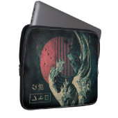 Die große Retrowelle Classic Laptopschutzhülle (Vorne Rechts)