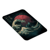 Die große Retrowelle Classic Magnet (Rechte Seite)