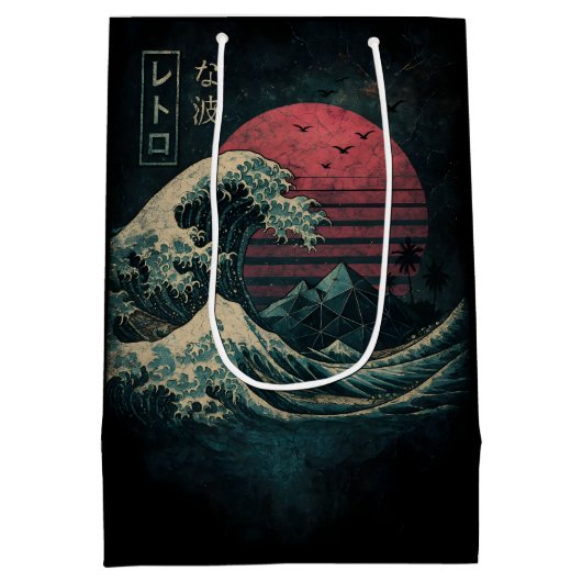 Die große Retrowelle Classic Mittlere Geschenktüte (Rückseite)