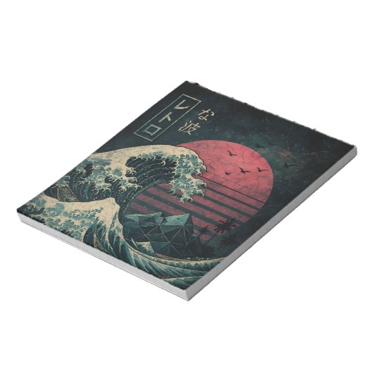 Die große Retrowelle Classic Notizblock (Rotiert)